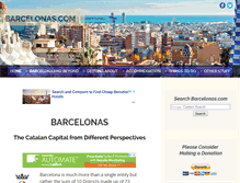 Tablet Screenshot of barcelonas.com